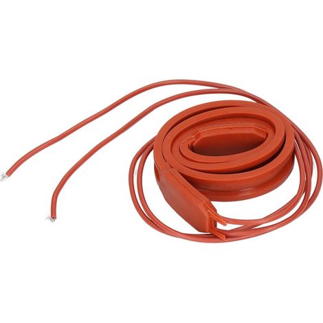 Ceinture chauffante silicone étanche anti-gel ruban autorégulant 220V (1/5)
