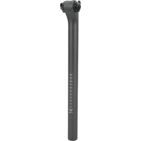 Fahrradsattelstütze aus Carbonfaser, 20-Grad-Versatz, leicht, gute Stoßdämpfung, 31,6 mm/1,2 Zoll Ersatzsattelstütze (für flache Sättel) (1/5)
