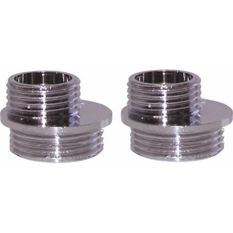 Baustellen-Armatur - Exzentrierter Anschluss M1/2 x m3/4  (X 2) - DIFF: 99024