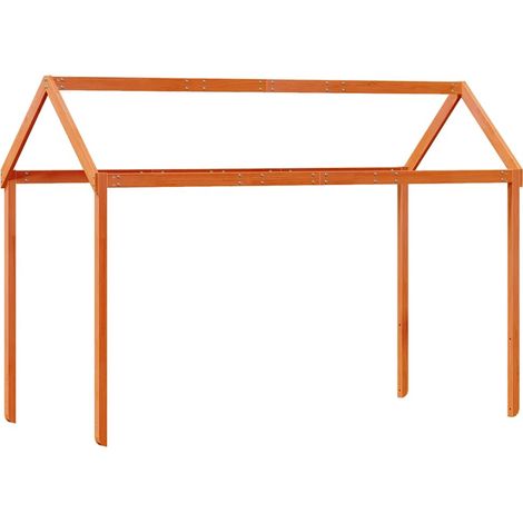 Toit de lit pour enfants 217x85,5x154 cm bois de pin massif CFW55061 (1/5)
