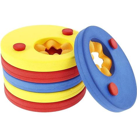 Lot de 6 disques flottants pour bras d'enfants en mousse EVA, pour la natation. (1/5)