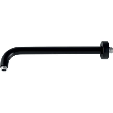Novaservis Accessori - Braccio doccia, lunghezza 35 cm, nero opaco RAM350,5