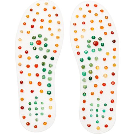 Stück Plantarfasziitis-Massagegerät, Akupressur-Einlegesohle, Fußmassagegerät (1/5)