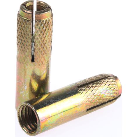 Rs Pro – Cheville à frapper M10 en acier 40mm – Lot de 50 – Pour béton armé – Fixation solide et durable