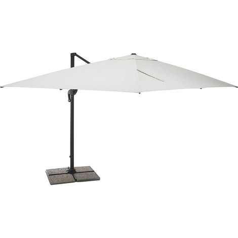 Ombrellone da giardino con palo decentrato 3 x 4 metri ombrellone contract