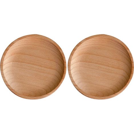 Holztablett – Rechteckig 30 x 20 cm – Zum Servieren, für Esstisch, Schreibtisch, Badezimmer – 2er-Set (1/5)