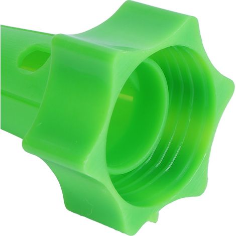 Système D'irrigation Automatique pour Plantes d'Intérieur, 12Pcs Arroseur Adaptable avec Valve, PP, 13.5x3cm, Bleu Vert (1/5)