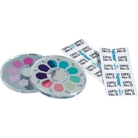 Lot de 250 pastilles de test de l'eau comparateur réactif pour piscine