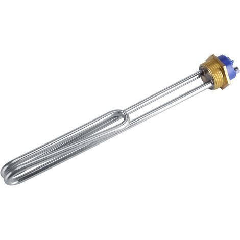 Chauffe-eau Élément chauffant à immersion électrique en acier inoxydable Tube de spirale de la chaudière Élément de Chauffe-eau Rabattable à Visser 220V 3000W (1/5)