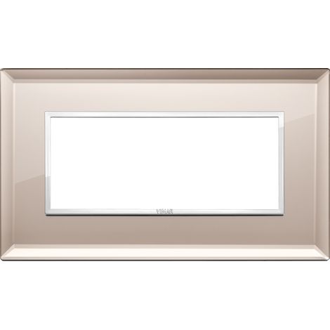 VIMAR - 21649.75 Placca 5M BS specchio bronzato