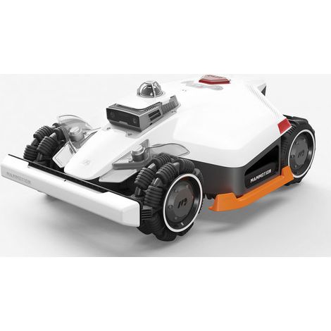 MAMMOTION LUBA 3 AWD 3000 Robot Tagliaerba Senza Filo Perimetrale, per 3000 m², Posizionamento LiDAR+NetRTK+AI Vision Tri-Fusion 360°, Trazione Integrale per Pendenze all'80%