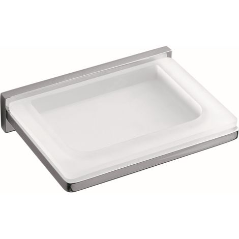 COLOMBO DESIGN Look porta sapone cromato codice prod: B16010CR-VAN (1/2)