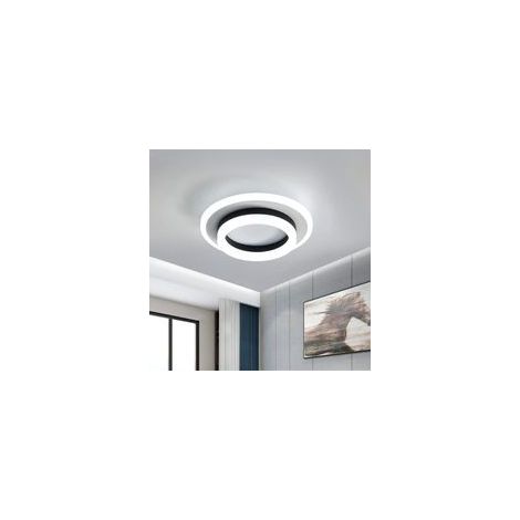Plafonnier 12W LED – Luminaire rond 20cm – Blanc froid– Éclairage efficace pour chambre et salon (1/4)