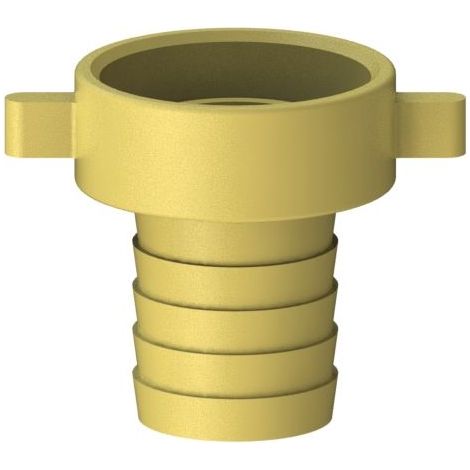 JS MS-SCHLAUCHVERSCHRAUBUNG 2-TLG.FLACHDICHTEND, 1 1/4"x1 1/2"