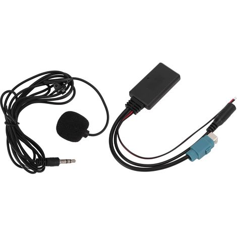 Adaptateur sans Fil de Voiture sans Fil avec des Lecteurs de CD de Câble Microphone de 3,5 Mm et 1,5 M - Compatible avec et d'autres Radios, Plug & Installation (1/5)