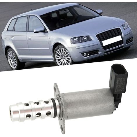 Électrovanne de commande d'huile d'admission à calage variable pour arbre à cames, compatible avec A3/A4/TT 06F 109 257 C (1/5)