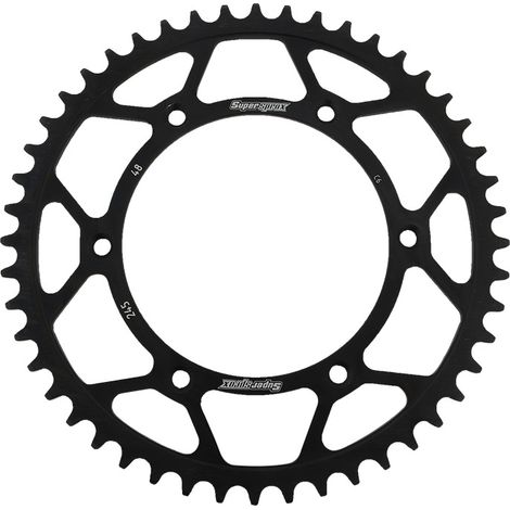 Corona posteriore Prox per Yamaha YZ/YZF/WRF 99-18 in acciaio nero JTR251.48