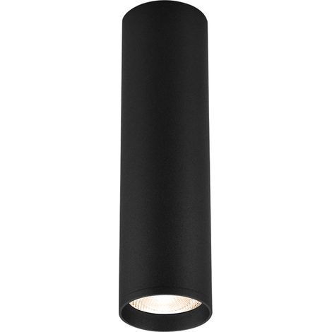 Spot long alu GAMA-5520 rond GU10 35W Noir (1/5)