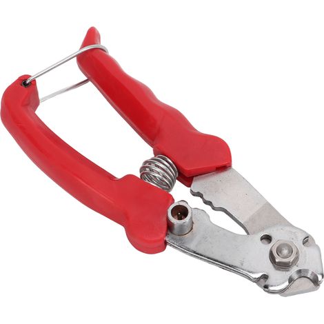 Pince coupe-câble vélo pour freins et dérailleurs, outil de coupe câble de transmission et freinage, équipement réparation vélo. (1/5)