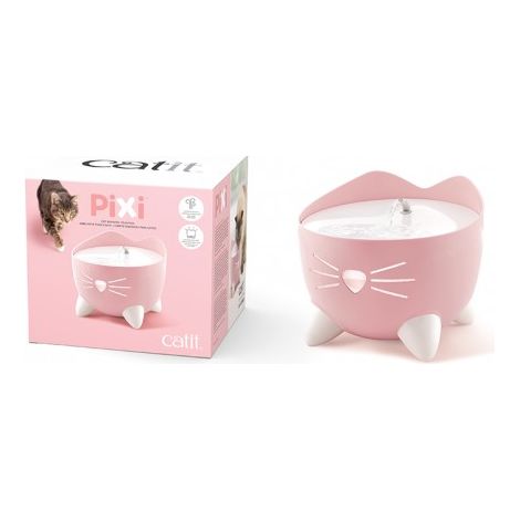 Catit PIXI Fuente Rosa, 2,5L