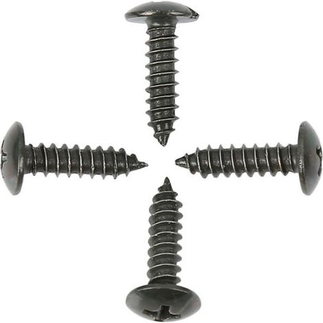 50 Sets Vis de garniture, 4.2x16mm, Métal, Vert armée, pour Voiture, Moto, Panneau (1/5)