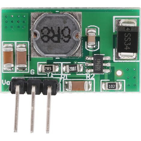 Module d'alimentation abaisseur, carte de développement MCU convertisseur pour DC-DC 2 A 1,4 MHz vers 3,3 V (1/5)