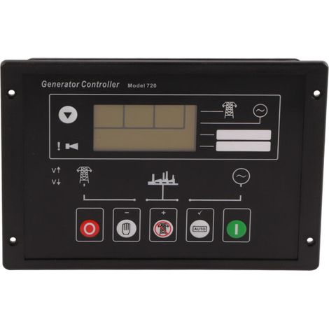 Panneau de commande de démarrage automatique du générateur DSE720, contrôleur électronique de générateur à écran LCD Deep Sea, pièces électroniques Deep Sea pour moteur. (1/5)