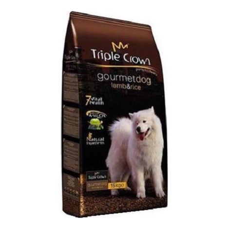 Triple Triple Crown Gourmet Dog pour chiens adultes 2 x 15kg