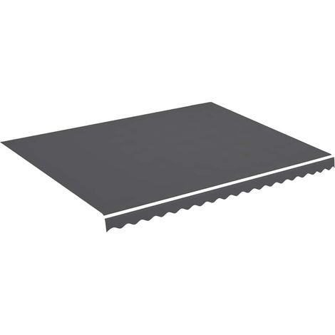 Tessuto di Ricambio per Tenda da Sole Antracite 4,5x3,5 m (1/4)