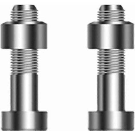 Vis de fixation de cellule M2.5, boulons, vis et écrous universels en aluminium pour platine vinyle LP, outil de réparation, D (1/5)