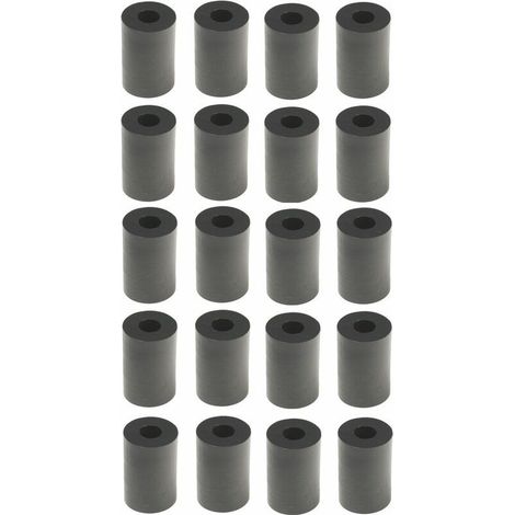 20x entretoise plastique diamètre M8 x hauteur L = 30mm rondelle - 20x entretoise plastique diamètre M8 x hauteur L = 30mm rondelle (1/2)