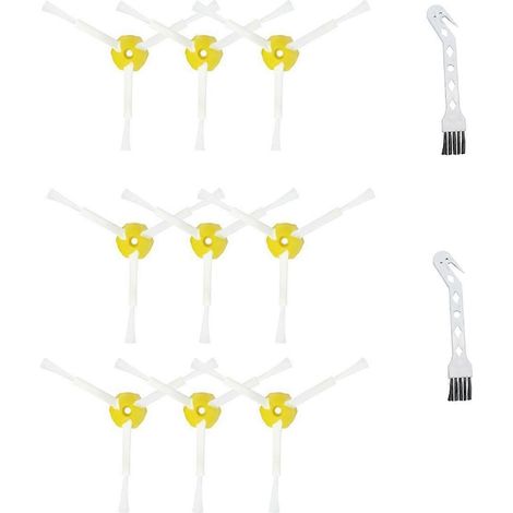 Brosse latérale triangulaire de rechange pour aspirateurs des séries 500, 600 et 700. (1/5)