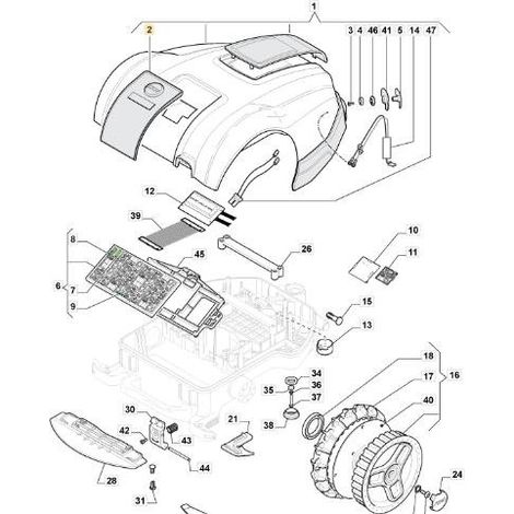 TASTIERA COMPLETA PER ESPOSITORE ORIGINALE STIGA - 112600366/0