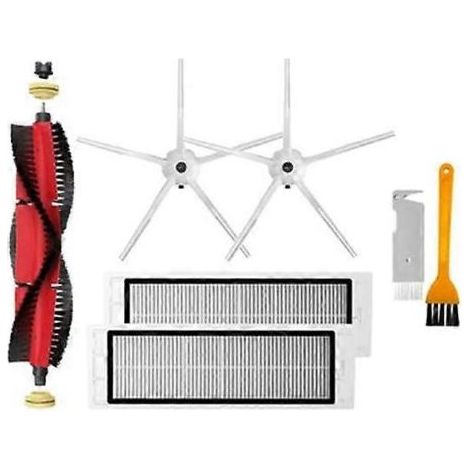 Kit de remplacement pour aspirateur Xiaomi Roborock S5 Max S6 S6 Maxv : brosse rotative, filtre HEPA et accessoires. Pièces détachées. (1/5)