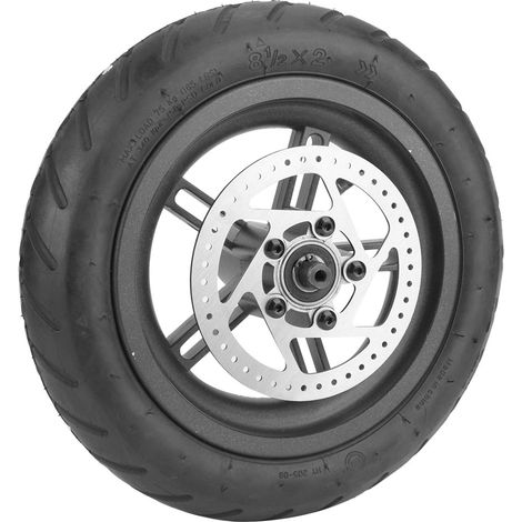 Pneu roue arrière avec disque de frein pour trottinette électrique Xiaomi Mijia M365
