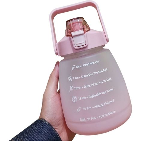Bouteille À Eau Sport - 1400 ml - Avec Paille - Pour Activités Extérieures - 1 Pièce (1/5)