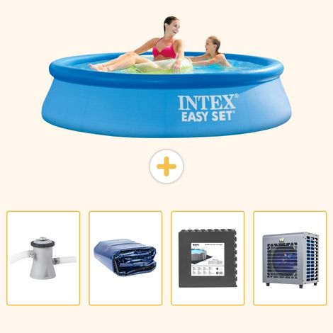 Intex Piscine Easy Set Ronde - 244x61 cm - 5-pièces S190 (1/5)