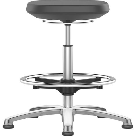 bimos, Tabouret LABSIT, patins et repose-pieds circulaire,