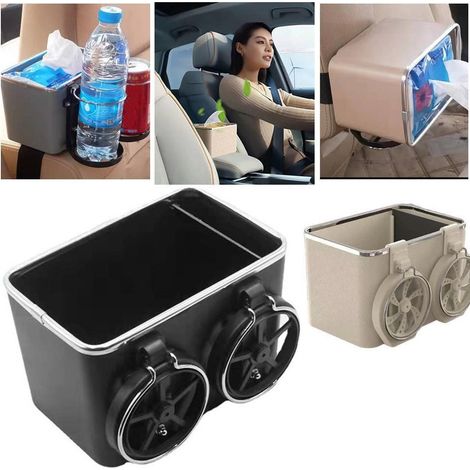 TRADE SHOP - Organizer Per Bracciolo Universale Portaoggetti Per Auto Con Porta Bicchieri - (1/5)