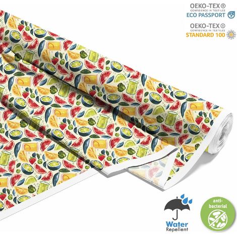 TESSUTI DECORATIVI PER ESTERNI OXFORD - motivo estivo DX9128 (1/5)