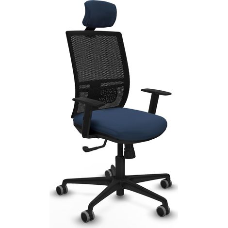 Bürostuhl piqueras y crespo Yunquera schwarz Schaumstoff hoher Dichte (1/2)