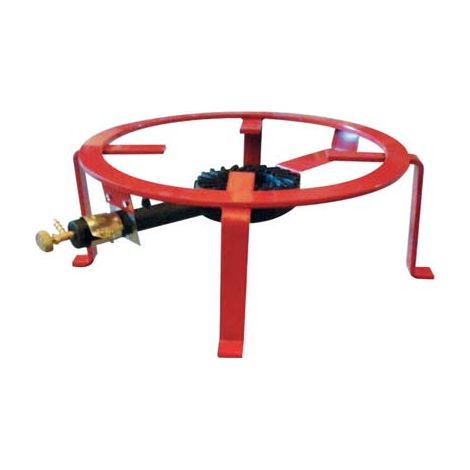 FORNELLONE TONDO BRUCIATORE GHISA - ACCIAIO PIATTO VERN CM 50- 2 pezzi