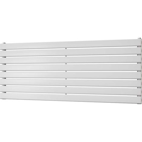 Typhoon Axis - White Horizontal Radiator H544mm x W1400mm Single Panel (1/3)