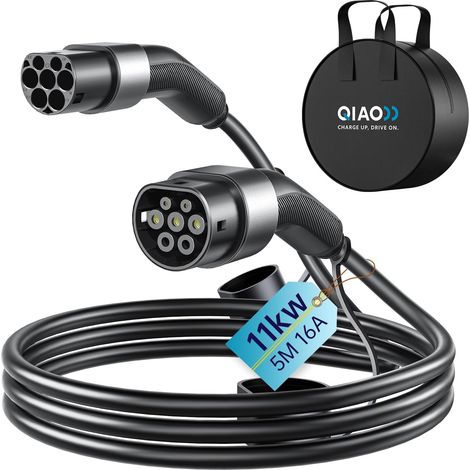 3-Phase Type 2 Electric Car Charging Cable (11 KW/5 M/16 A) Light, flexible (1/5)