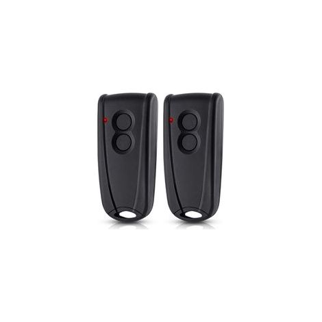 Télécommande Portail Garage pour EcoStar RSC2-433 RSE2-433 RSZ1-433, Compatible avec Hormann Ecostar Liftronic/TUBAUTO EuroPro 500/700/800 Portronic D2500/D5000/S4000, 2 Pièces
