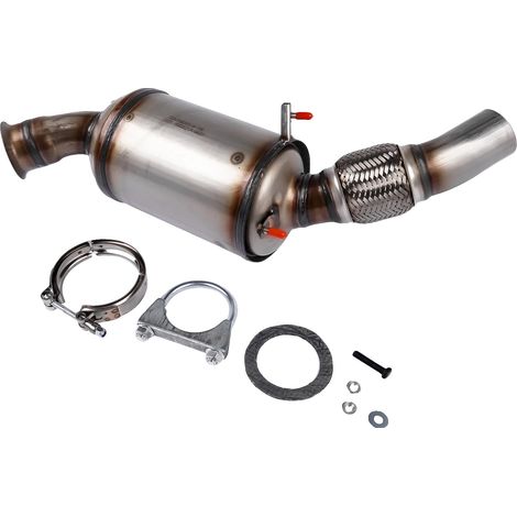 Catalyseur, Acier inoxydable de haute qualité, Conçu pour SUV compact premium, Compatible avec SUV compact premium 16d 18d 18xd, Réduit les émissions, Numéro OE 18307823950 (1/5)