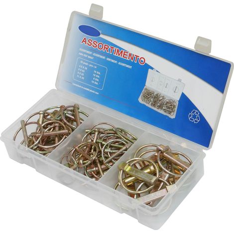 ASSORTIMENTO SPINOTTI A SCATTO 50 PEZZI