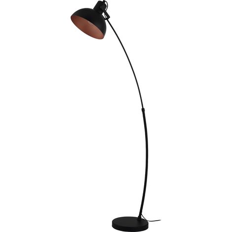 Lampadaire salon, lampe de lecture sur pied, luminaire (1/5)