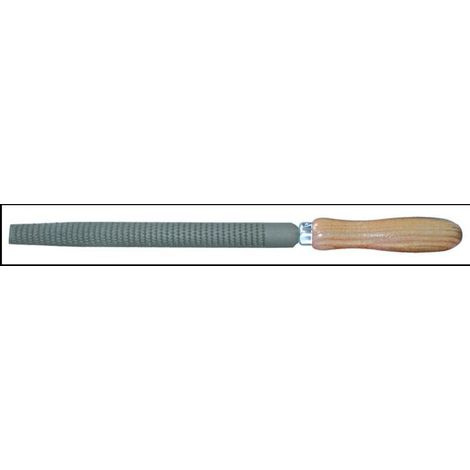 Halbrunde Holzraspel mit Holzgriff 200 mm OUTIFRANCE