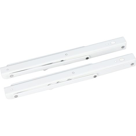 Klappbarer Regalträger, verstärktes Eisen, hohe Tragfähigkeit, höhenverstellbar, weiß, 350 x 178 mm (1/5)